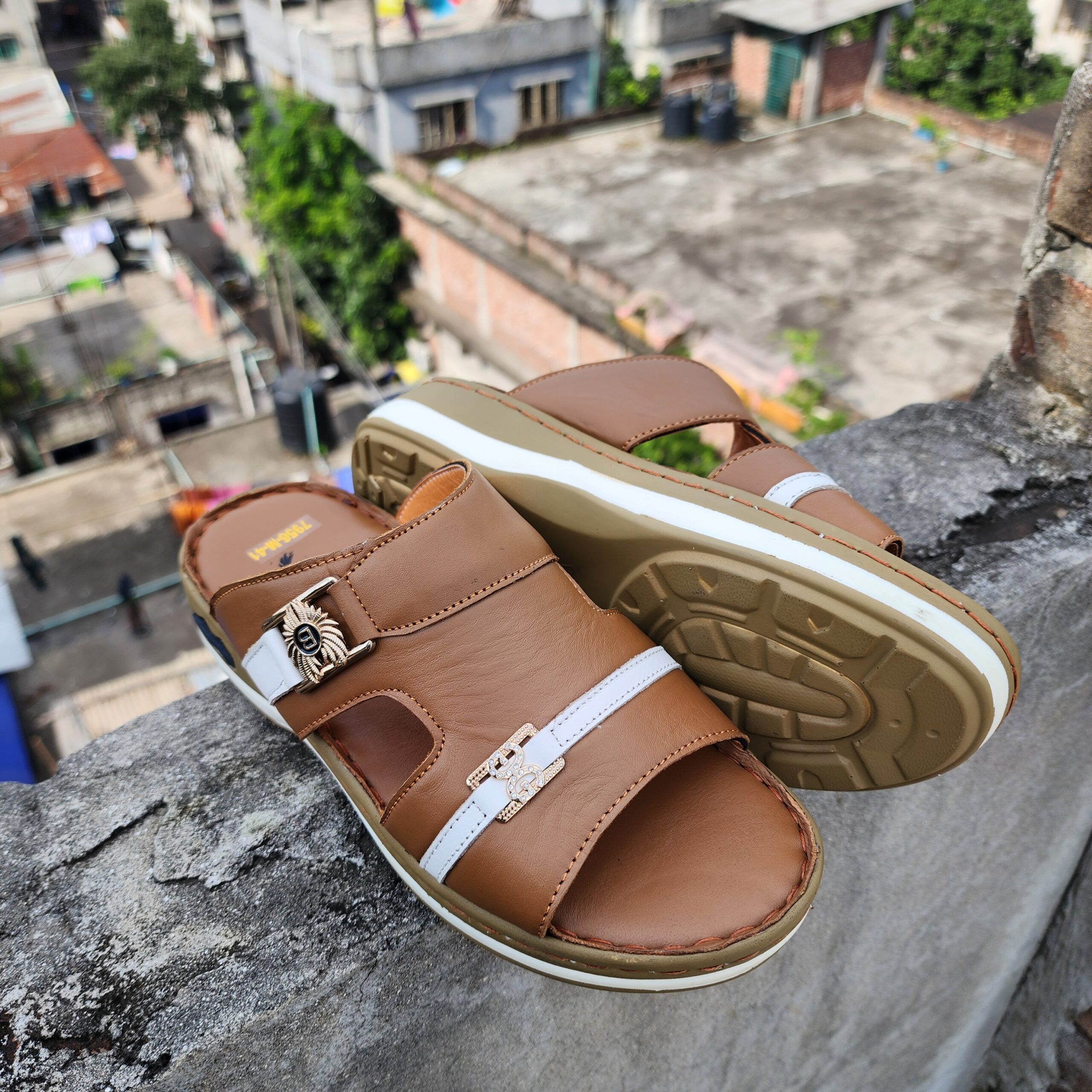 Genuine Leather Sandal Code: 76M